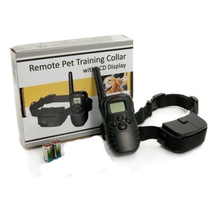 κολάρο-εκπαίδευσης-σκύλων-με-τηλεχειριστήριο-και-lcd-οθόνη